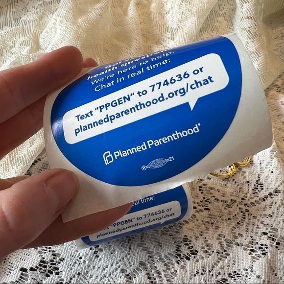 FREE if bundled | Planned Parenthood info stickers - Picture 3 of 4